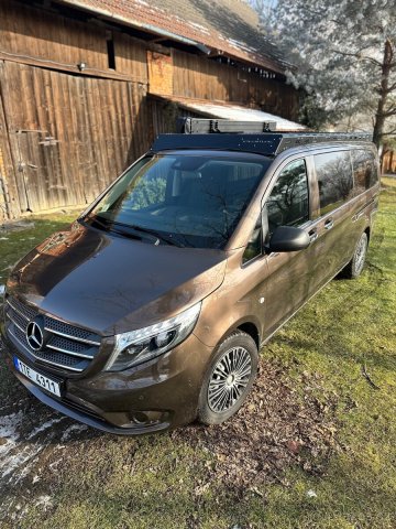 Střešní nosič (zahrádka) Mercedes-Benz Vito/Viano - homologace
