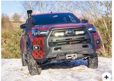 Sada světel Lazer do masky Toyota Hilux Invincible (2021+)