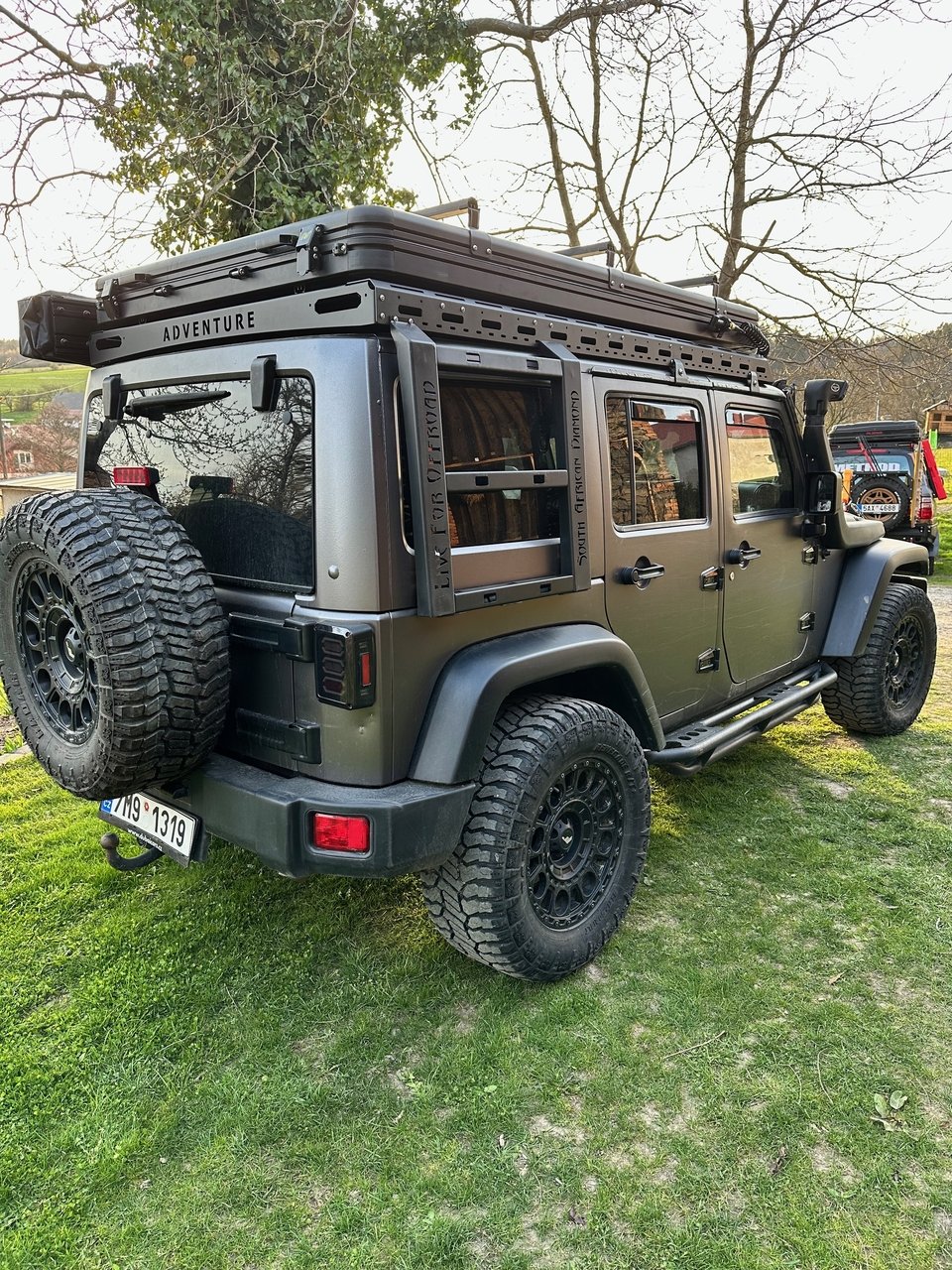 Jeep Wrangler - detail úprav