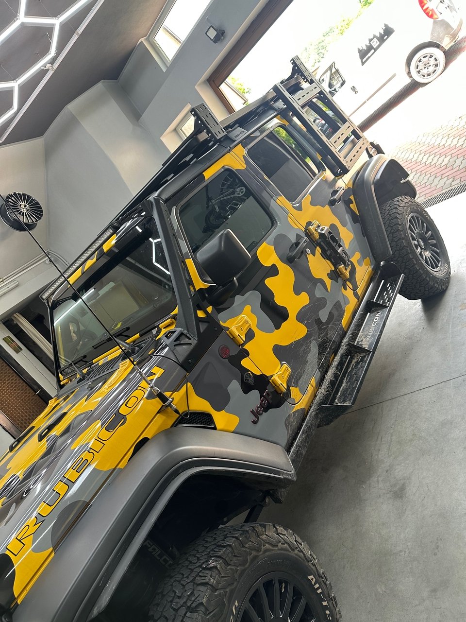 Jeep Wrangler - detail úprav