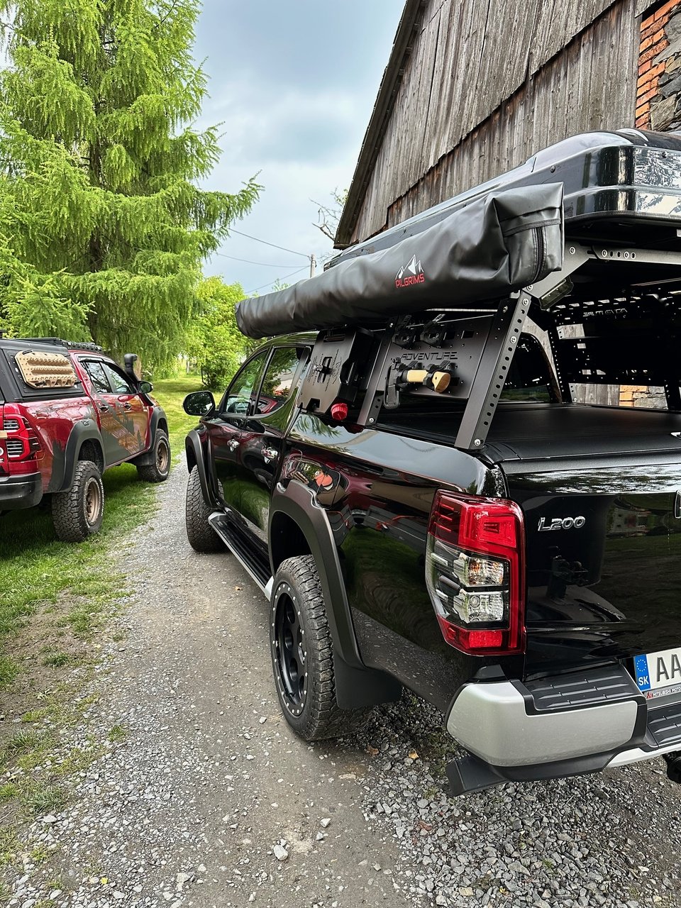 Mitsubishi L200 - off-road jízda