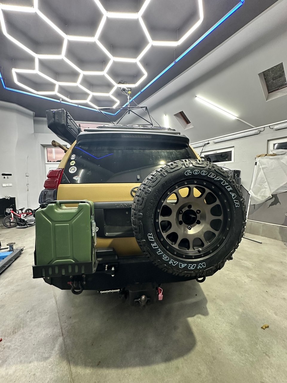 Toyota Land Cruiser - noční osvětlení