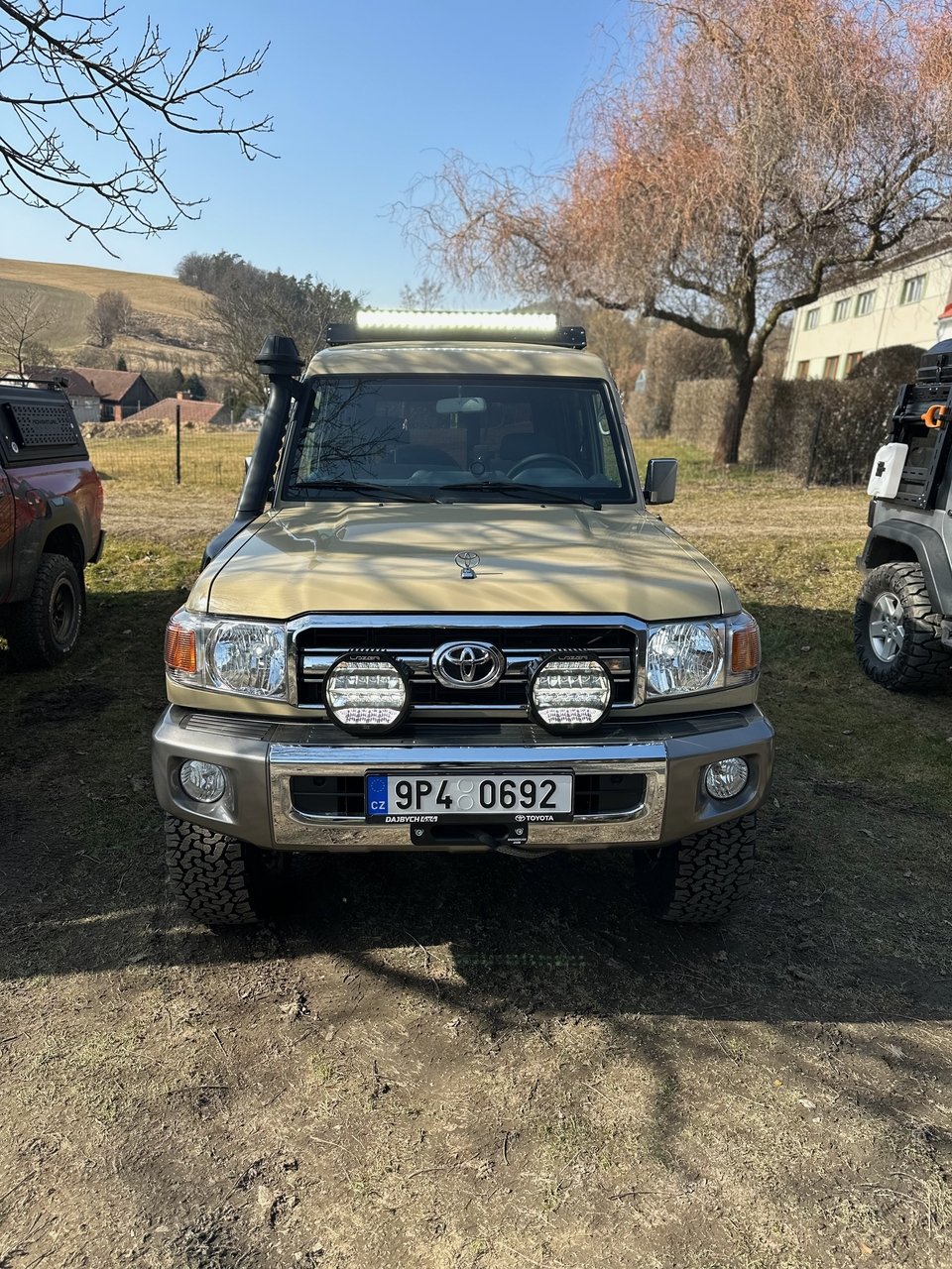 Toyota Land Cruiser - noční osvětlení