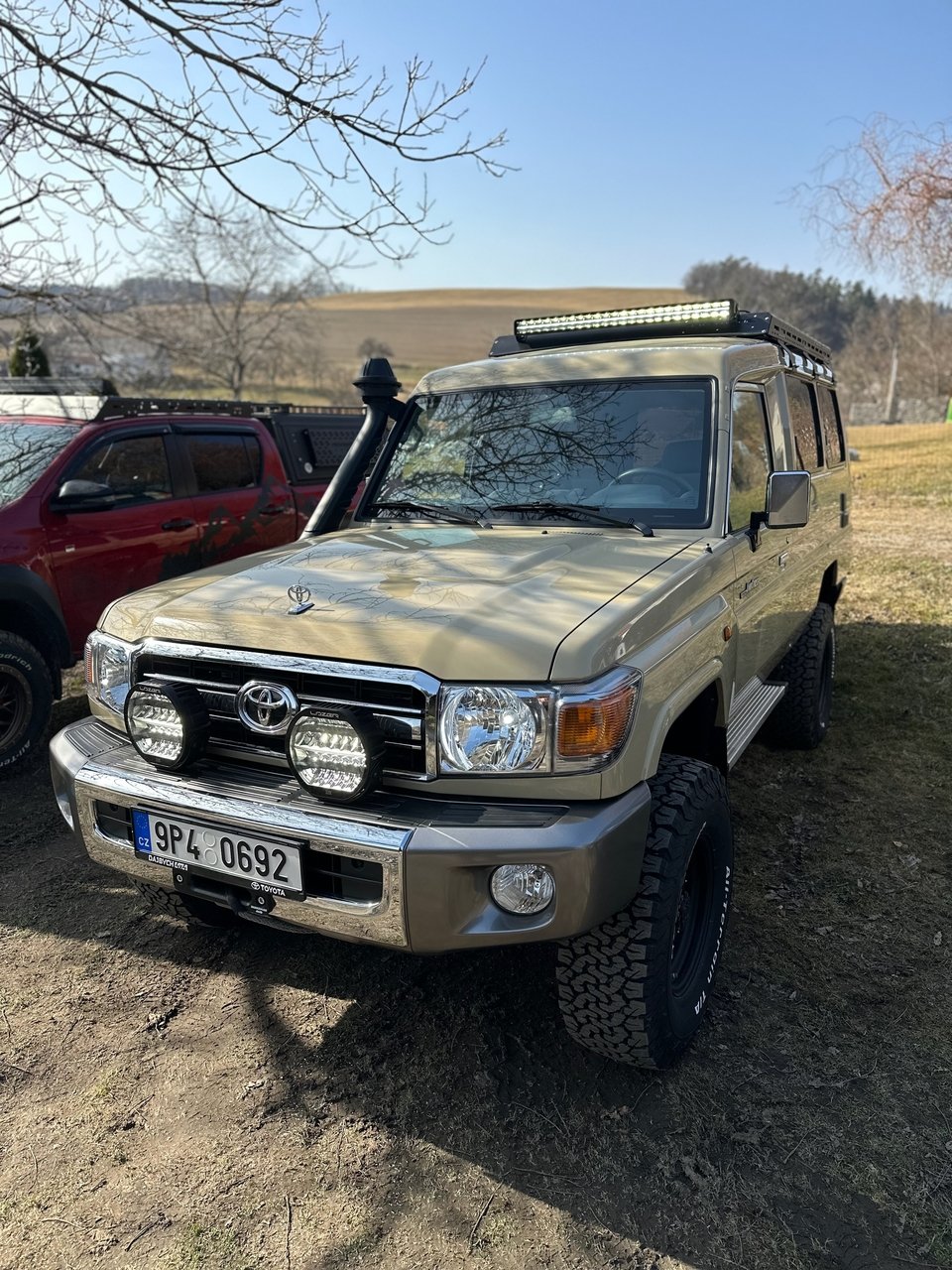 Toyota Land Cruiser - off-road jízda